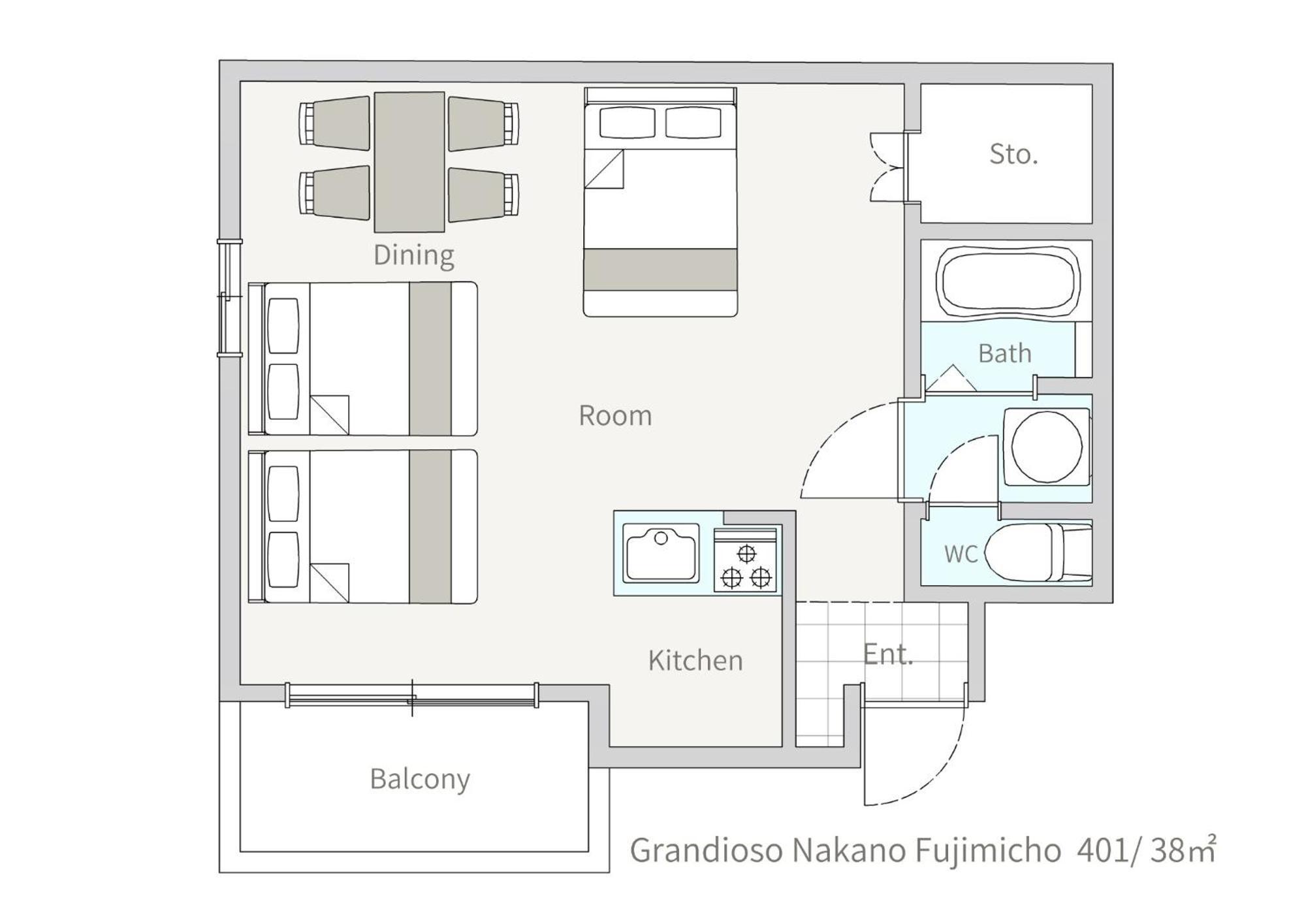 Green House Nakano Fujimicho - Vacation Stay 65992V Tokyo Bagian luar foto
